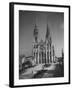 Exterior View of Chartres Cathedral-null-Framed Photographic Print