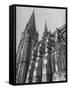 Exterior View of Chartres Cathedral-null-Framed Stretched Canvas