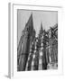 Exterior View of Chartres Cathedral-null-Framed Photographic Print