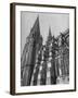 Exterior View of Chartres Cathedral-null-Framed Photographic Print