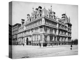 Exterior View of Cornelius Vanderbilt Ii Residence-J.S. Johnston-Stretched Canvas