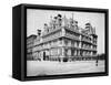 Exterior View of Cornelius Vanderbilt Ii Residence-J.S. Johnston-Framed Stretched Canvas