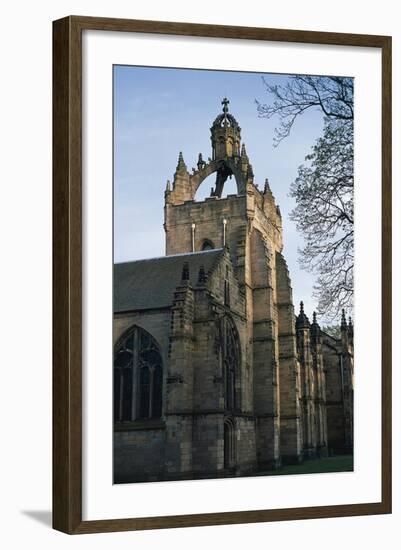 Exterior View of Crown Tower-null-Framed Giclee Print
