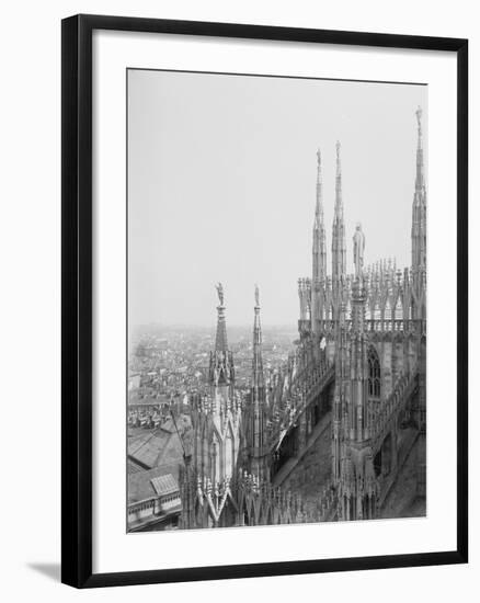 Exterior View of Elaborate Cathedral-null-Framed Photographic Print