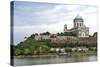 Exterior View of Esztergom Basilica from Danube River-Kimberly Walker-Stretched Canvas