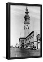 Exterior View Of Ferry Building, Clock Tower - San Francisco, Ca-null-Framed Poster