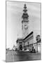 Exterior View of Ferry Building, Clock Tower - San Francisco, CA-Lantern Press-Mounted Art Print