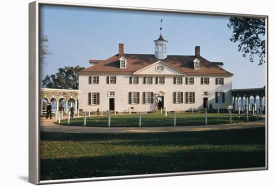 Exterior View of George Washington's Home-null-Framed Photographic Print