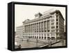 Exterior View of Gimbels Department Store-null-Framed Stretched Canvas