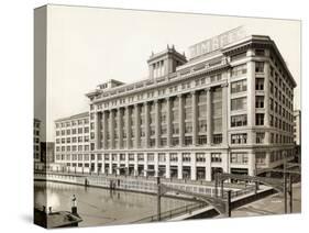 Exterior View of Gimbels Department Store-null-Stretched Canvas