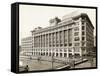 Exterior View of Gimbels Department Store-null-Framed Stretched Canvas