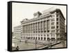 Exterior View of Gimbels Department Store-null-Framed Stretched Canvas