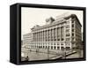 Exterior View of Gimbels Department Store-null-Framed Stretched Canvas