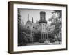 Exterior View of Gothic-Inspired House in the Hudson River Valley-Margaret Bourke-White-Framed Photographic Print