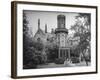 Exterior View of Gothic-Inspired House in the Hudson River Valley-Margaret Bourke-White-Framed Photographic Print