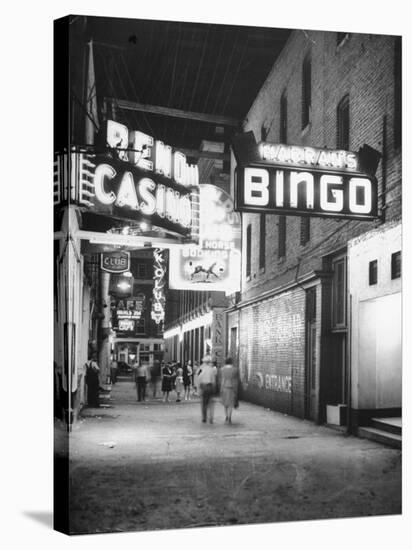 Exterior View of Horse Racing, Bingo, and Casino Buildings-null-Stretched Canvas