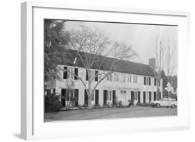 Exterior View of Lana Turner's Home-null-Framed Photographic Print