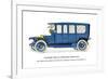 Exterior View of Limousine Ambulance-null-Framed Premium Giclee Print