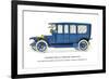 Exterior View of Limousine Ambulance-null-Framed Premium Giclee Print