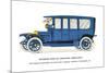 Exterior View of Limousine Ambulance-null-Mounted Premium Giclee Print