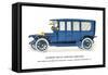 Exterior View of Limousine Ambulance-null-Framed Stretched Canvas