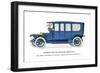 Exterior View of Limousine Ambulance-null-Framed Art Print