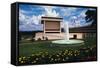 Exterior View of Lyndon B Johnson Library-null-Framed Stretched Canvas