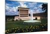 Exterior View of Lyndon B Johnson Library-null-Mounted Photographic Print