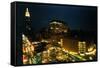 Exterior View of Madison Square Garden-Dirck Halstead-Framed Stretched Canvas