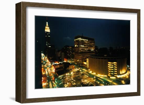 Exterior View of Madison Square Garden-Dirck Halstead-Framed Photographic Print