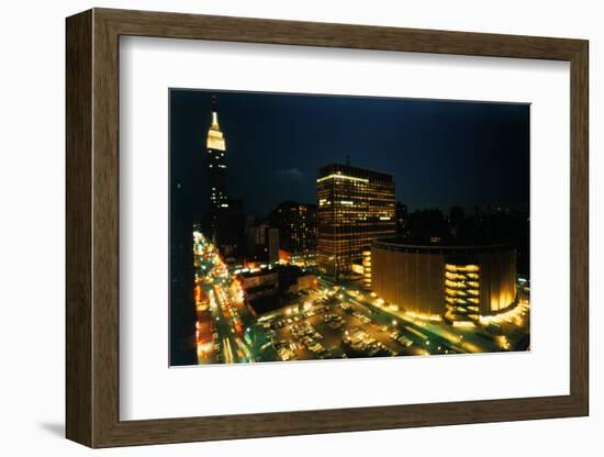 Exterior View of Madison Square Garden-Dirck Halstead-Framed Photographic Print