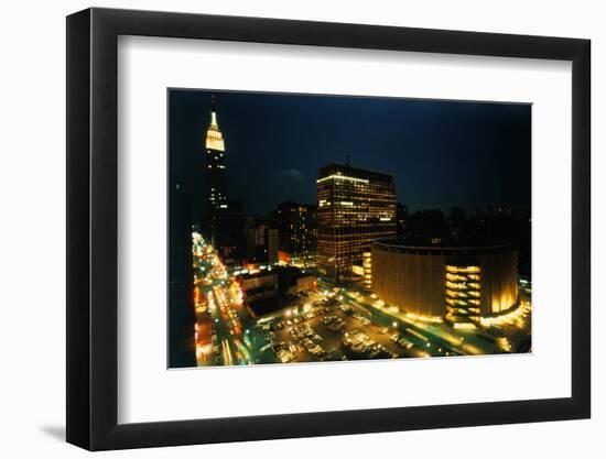 Exterior View of Madison Square Garden-Dirck Halstead-Framed Photographic Print