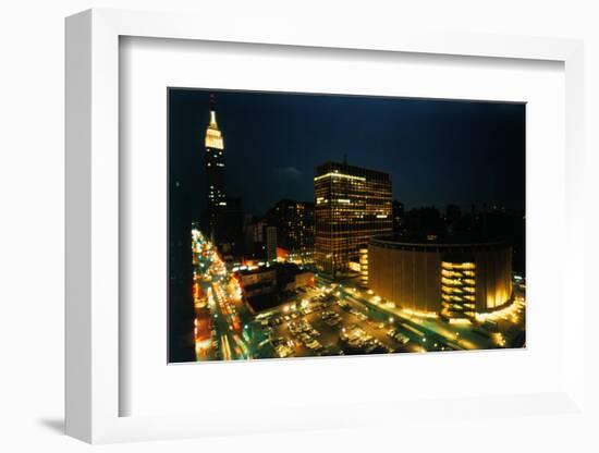 Exterior View of Madison Square Garden-Dirck Halstead-Framed Photographic Print