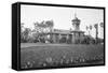 Exterior View of Mar-A-Lago-null-Framed Stretched Canvas