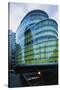 Exterior View of Mirrored Windows of 30 St Mary Axe, Formerly known as Swiss Re Building-null-Stretched Canvas