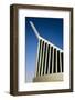 Exterior view of National Museum of the Marine Corps, a tribute to U.S. Marines situated on a 13...-null-Framed Photographic Print