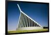 Exterior view of National Museum of the Marine Corps, a tribute to U.S. Marines situated on a 13...-null-Framed Photographic Print