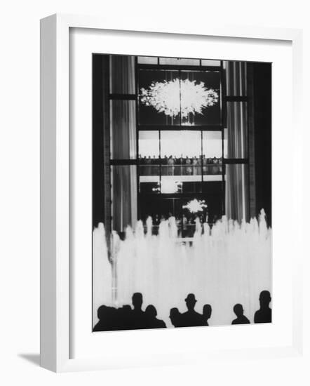 Exterior View of New Metropolitan Opera House at Lincoln Center-John Dominis-Framed Photographic Print