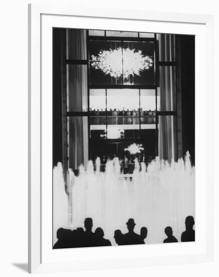 Exterior View of New Metropolitan Opera House at Lincoln Center-John Dominis-Framed Photographic Print