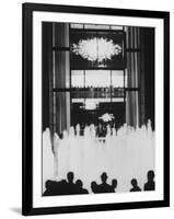 Exterior View of New Metropolitan Opera House at Lincoln Center-John Dominis-Framed Photographic Print