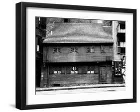 Exterior View of Paul Revere's House-null-Framed Photographic Print