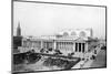 Exterior View of Pennsylvania Railroad Station-null-Mounted Premium Photographic Print