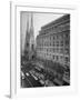 Exterior View of Saks Fifth Ave. Department Store-Alfred Eisenstaedt-Framed Photographic Print