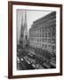 Exterior View of Saks Fifth Ave. Department Store-Alfred Eisenstaedt-Framed Photographic Print