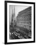 Exterior View of Saks Fifth Ave. Department Store-Alfred Eisenstaedt-Framed Photographic Print