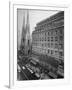 Exterior View of Saks Fifth Ave. Department Store-Alfred Eisenstaedt-Framed Photographic Print