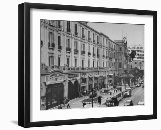 Exterior View of Shepheard's Hotel-Bob Landry-Framed Premium Photographic Print