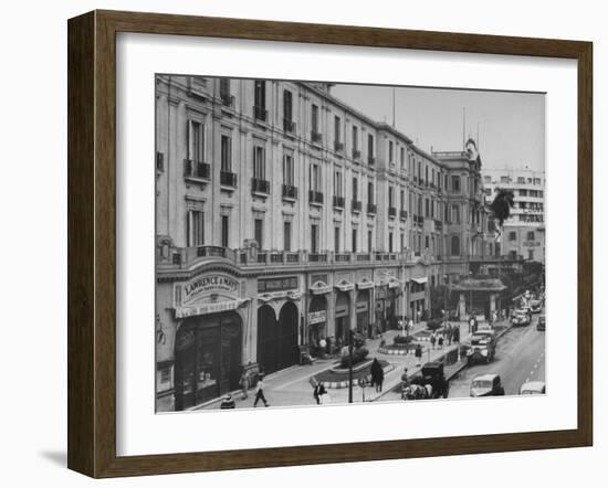 Exterior View of Shepheard's Hotel-Bob Landry-Framed Photographic Print