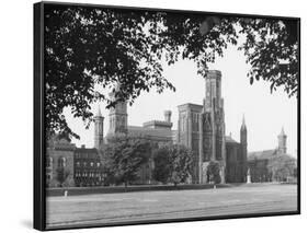 Exterior View of Smithsonian Institute-null-Framed Photographic Print