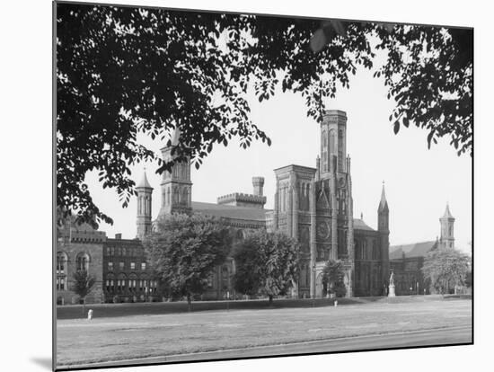 Exterior View of Smithsonian Institute-null-Mounted Photographic Print